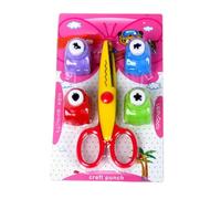 Formes de perforatrice de bricolage - Perforatrice à papier, kit de ciseaux de bricolage faits à la main pour - Outil de découpe pour art du papier, perforatrice créative, apprentissage