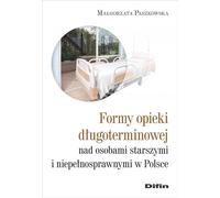 Formes de soins de longue durée pour les personnes âgées et handicapées en Pologne