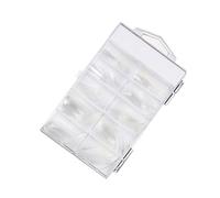 Formes d'extension à ongles en acrylique 120pcs / boîtier False Moule d'ongle Forme Double Formes Système de ongles acrylique Formes clairs Cover Full Couvercle UV Gel Conseils de ongles Mo