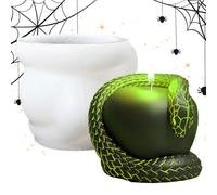 Formes D'Halloween - Moule D'imprimante À Fusion Savon En Silicone | GIPS Artisanat Formas Décoratif Faire -par -te | Forme D'irrigation Halloween Flexible Pour Savon, Forme D'arrosage