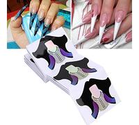 Formes d'ongles, Formes d'extension d'ongles Autocollant d'extension d'ongles en Forme de Poisson Forme d'art d'ongle Acrylique coloré Forme d'art d'ongle Accessoire de