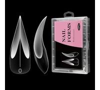 Formes d'ongles incurvées en forme d' 3D, pochoirs pour forme à des extensions d'ongles pour une utilisation à la maison, en voyage, à l'école et dans les affaires