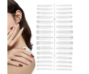 Formes d'ongles - Modèles de qualité professionnelle, guides d'ongles précis, aide à la manucure créative, kit de voyage | Parfait pour un usage domestique, des événements scolaires, ou pour offrir à
