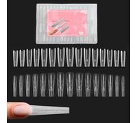 Formes d'Ongles,Moule Transparent 240 Pièces | Formes À Ongles Double | Pour Un Usage Personnel, En Salon Ou À La Maison, Pour La Mode, La Beauté, La Manucure Et Le Styling Quotidien