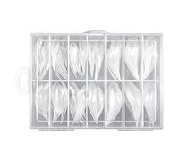 Formes d'ongles pour gel | Assortiment résistant aux fissures, formes d'extension d'ongles en gel - Pour la maison, le salon, le quotidien, les débutants, les femmes, les mères, les petites amies, les