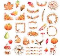 Formes En Papier Calque - Collection 'fall In Love' D'artemio - Dessins Automne - Papeterie