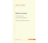 Formes et contenu: Une introduction à la pensée philosophique
