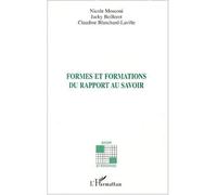 Formes et formations du rapport au savoir – L'Harmattan