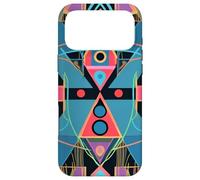 Formes géométriques et Couleurs aléatoires, Art Abstrait Moderne Coque pour iPhone 17 Pro Max