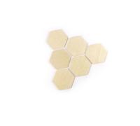 Formes Hexagonales En Bois 9 Cm 6 Pièces