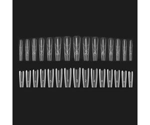 Formes Pour Ongles | 240 Pièces Translucides Résistant aux Crêpes,Formes De Pointe Gel - Pour Professionnels Débutants Femmes Petite Amie Salon Ménage Utilisation Quotidienne