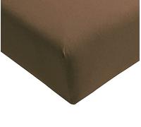 Formesse Bella Donna Drap housse en Jersey 140 x 200 - 160 x 220 cm trueffel