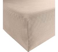 Formesse Bella Donna Drap-housse en jersey, 97 % coton, 0115 Champignon, 140x200-160x220 cm