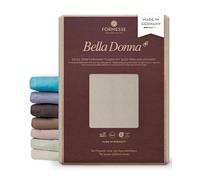 Formesse Bella Donna Jersey Alto Drap-housse en jersey élégant pour lit à sommier tapissier, 90 x 190-100 x 220 cm, jusqu'à 45 cm de hauteur, 97 % fils de coton, 3 % élasthanne, aloe vera et huile