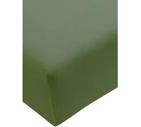 FORMESSE Drap-housse en jersey BELLA DONNA 120/200 cm - 130/220 cm Olive vert