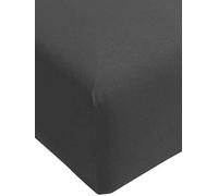 FORMESSE Drap-housse en jersey Bella Donna 140/200 cm - 160/220 cm (Anthracite) gris