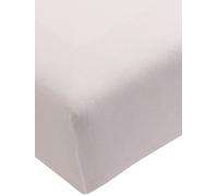 Bella Donna Formesse Drap Housse en Jersey pour Matelas & Lit à Eau 140-200 x 160-220 cm en Argent