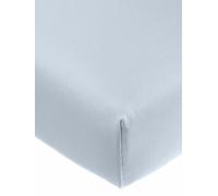 FORMESSE Drap-housse en jersey Bella Donna 90/190 cm - 100/220cm (Bleu ciel) bleu clair