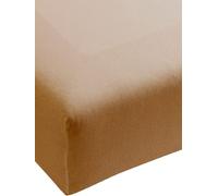 FORMESSE Drap-housse en jersey Bella Donna 90/190 cm - 100/220cm (Champignon) beige