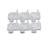 FORMIAHA Adaptateur de collecteur de tête d'impression L18050 18100 avec Amortisseur for tête d'impression XP600 for Modification du bac de vidange d'encre for DTF for EcoTank(6pcs Damper)