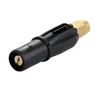 FORMIAHA Buse à Mousse en Laiton en Forme d'éventail, Auto-amorçante, for Nettoyeur Haute Pression, générateur, Accessoire de Nettoyage Automobile M14