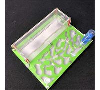 Formicarium Naturelle pour Ferme à Fourmis pour Tube à essai de Fourmis Live Humidité Grand Espace Nid de Fourmis en Acrylique, Fourmilière Insectes (Vert)