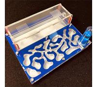Formicarium Naturelle pour Ferme à Fourmis pour Tube à essai de Fourmis Live Humidité Grand Espace Nid de Fourmis en Acrylique, Fourmilière Insectes (Bleu)