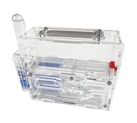 Formicarium pour Fourmis, Formicarium de Fourmis, Maison en Acrylique, château d'observation Scientifique, nid Multicolore 15 cm(Clear)