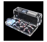 Formicarium pour Fourmis, Fourmi Acrylique. Hydratant. Villa avec Alimentation. Zone Habitat for Animaux de Compagnie Fourmilière Multicolore(Black)