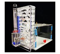 Formicarium pour Fourmis, Fourmi Acrylique. Multicolore avec hydratation. Tour for Fourmis de Compagnie(White)