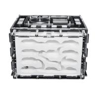 Formicarium pour Fourmis, Fourmi de Gypse Acrylique. Nid Fourmis écologique Bricolage avec Nourriture. Zone