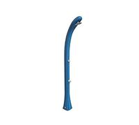 Formidra - Douche Solaire So Happy 28L - DS-H221BL - Douche Solaire Extérieure pour Jardin en PEHD Recyclable avec Rince Pieds, Pommeau Effet Pluie Intense et Mitigeur Chaud/Froid - Bleu - 24x26x216cm
