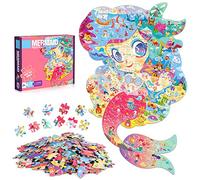 FORMIZON Puzzle pour enfants, 128 pièces, puzzle océan, jouet éducatif, cadeau pour garçons et filles de 4 à 12 ans (sirène)
