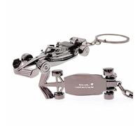 Formula 1 Porte-clés avec gravure - Drive Safe, Noir, 55mm