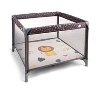 FORMULA BABY Parc bébé Formula pliable | utilisable jusqu'à 3 ans | pratique et facile à transporter | mesure 1 mètre sur 1 mètre | 4 côtés en filet aéré | colorés et ludique | sac de transport inclus