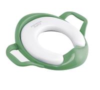 FORMULA BABY Réducteur de toilette bébé | réducteur WC | dès 18 mois | universel | patins anti-dérapants | assise rembourrée | poignées | vert
