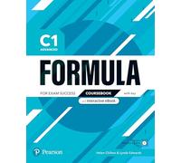 Formula C1 Advanced Coursebook with key eBook by Pearson Education Pearson Education (Auteur)