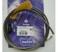 Formula Cura Aramidic Lining Banjo Fd50543-00 Brake Hose Kit Argenté 2000 mm