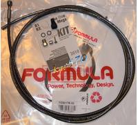 Formula Kit Gaine Frein The One/T1/R1/R1R/RX/Mega/RO Oval Noir 2m NEW
