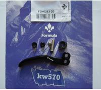Formula - Levier Original CURA / 4 Brillant Noir + Vis FD40283-20 - Nouveau