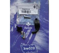 Kit collier de serrage formula sram gauche c1 cr3 cura noir mat