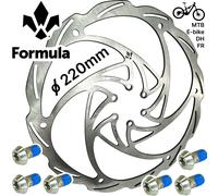 Formula Monolitic Fahrrafd MTB Électrique Dh Fr Cura Disque 6-loch Disque 220mm