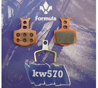 Formula - Paire Pastilles SINTERIZZATE x The One R1 RX T1 RO C1 Cura FD40103-10