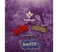 Formula - Paire Plaquettes D'Origine CURA 4/CURA4 Long Life FD40188-10