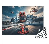 Formula Puzzles 1000 Pièce Recycled Car Racing Puzzle pour Adultees Accessoires de Jeu de Puzzle Impossible et Très Difficile et Stimulant Fun Game 38x26cm/1000pcs
