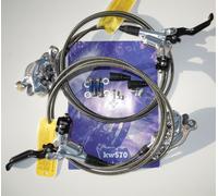 Formula - Système CURA X Silver Polish Niveau Carbone Vis Titane Gaine Kevlar