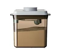 Formula Travel Container - Airtight Milk Powder Storage With Scoop | Large Formula Dispenser For Travel, Home, Car, Trip, Kitchen, Pantry, Nursery And Daycare Use,1700ml