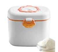 Formula Travel Container Portable Baby Formula Dispenser Box Leakproof Storage Holder for Toddler Kids Food Snacks Stackable Milk Powder Organizer, 1 Piece
