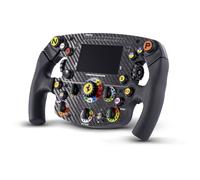 Thrustmaster Formula Wheel Add-On Ferrari SF1000 Edition - Réplique de Volant F1 à l’Échelle 1:1, Plastron 100% Fibre de Carbone, Écran LCD et Dashboard LED, Licence Officielle Ferrari, PC, PS