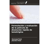 Formulación y evaluación de la película de disolución rápida de lamotrigina
